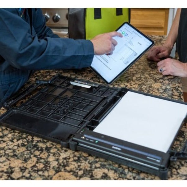 Alternate-Image5 Image for Brother PocketJet 8 PJ-823 Mobile Direct Thermal Printer - Monochrome - Label Print - USB - USB Host