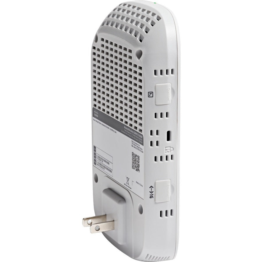 Rear Image for Cisco Business 151AXM Dual Band IEEE 802.11ax 1.49 Gbit/s Wireless Range Extender