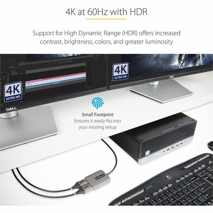 Alternate-Image3 Image for StarTech.com Dual-Monitor DisplayPort 1.4 Splitter, DisplayPort to 2x DP Multi-Monitor Adapter, Dual 5K 60Hz Computer MST Hub, Windows