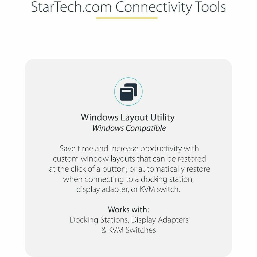 Alternate-Image5 Image for StarTech.com Dual-Monitor DisplayPort 1.4 Splitter, DisplayPort to 2x DP Multi-Monitor Adapter, Dual 5K 60Hz Computer MST Hub, Windows