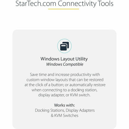 Alternate-Image5 Image for StarTech.com Dual-Monitor DisplayPort 1.4 Splitter, DisplayPort to 2x DP Multi-Monitor Adapter, Dual 5K 60Hz Computer MST Hub, Windows