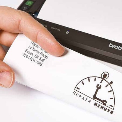 Alternate-Image10 Image for Brother PocketJet 8 PJ-883 Mobile Direct Thermal Printer - Monochrome - Label Print - USB - USB Host - Bluetooth -Printer only / no accessories included