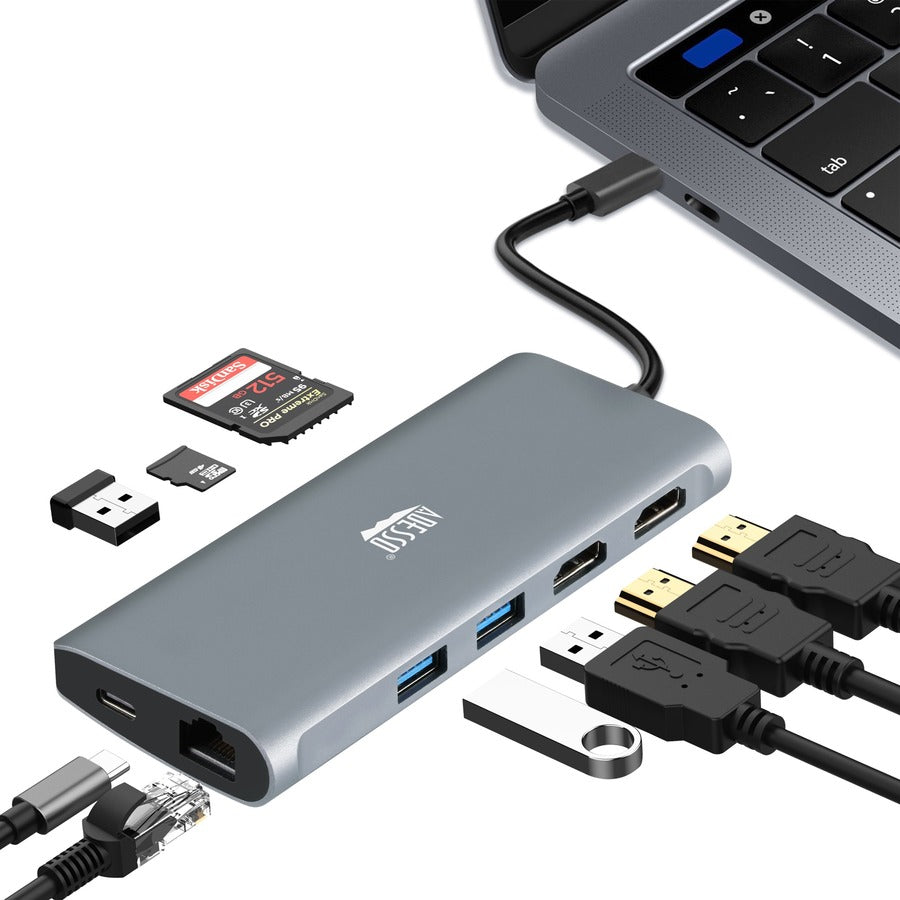 Alternate-Image8 Image for Adesso 9-in-1 USB-C Multi-Port Docking Station (TAA Compliant)