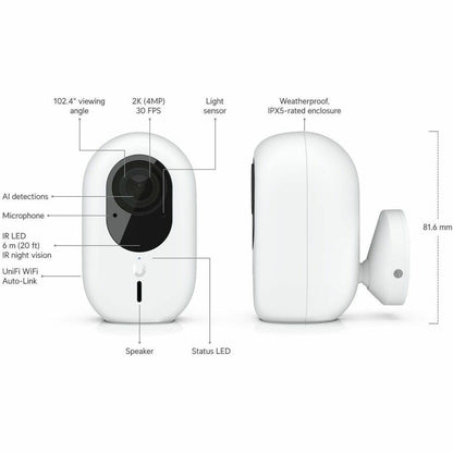 Alternate-Image7 Image for Ubiquiti UniFi UVC-G4-INS 5 Megapixel Indoor 2K Network Camera - Color