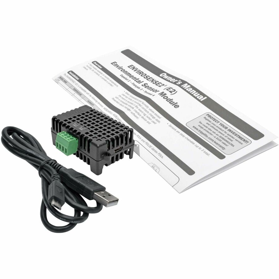 Alternate-Image4 Image for Eaton Tripp Lite Series EnviroSense2 (E2) Environmental Sensor Module with Temperature, Humidity and Digital Inputs, TAA