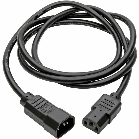 Main Image for Eaton Tripp Lite Series PDU Power Cord, C13 to C14 - 10A, 250V, 18 AWG, 6 ft. (1.83 m), Black