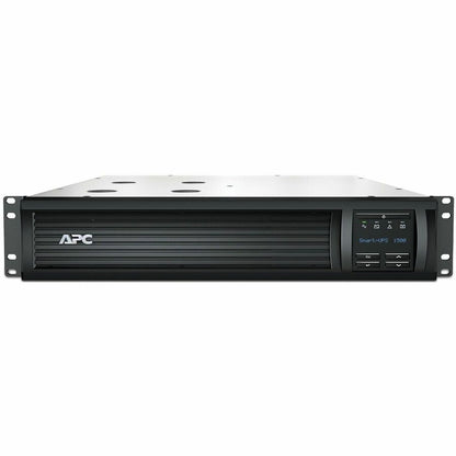 Front Image for APC Smart-UPS, Line Interactive, 1500VA, Rackmount 2U, 120V, 6x NEMA 5-15R outlets, SmartConnect Port+Network Card, AVR, LCD