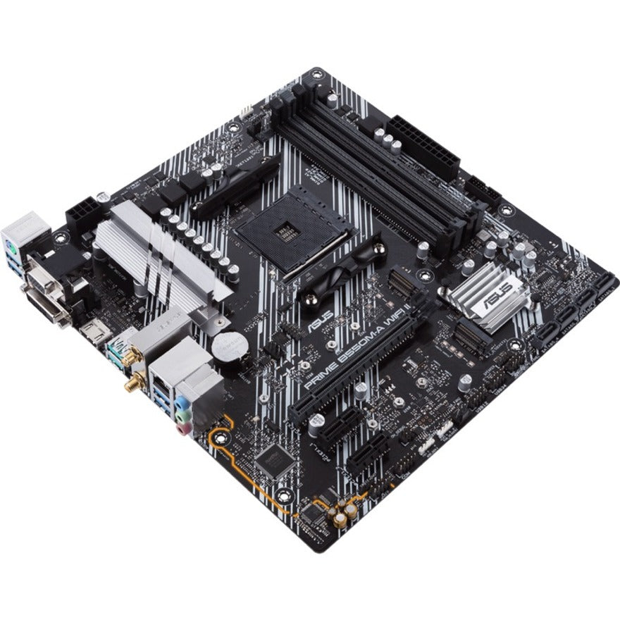 Alternate-Image4 Image for Asus Prime B550M-A WIFI II Desktop Motherboard - AMD B550 Chipset - Socket AM4 - Micro ATX