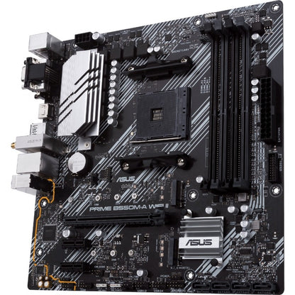 Alternate-Image3 Image for Asus Prime B550M-A WIFI II Desktop Motherboard - AMD B550 Chipset - Socket AM4 - Micro ATX