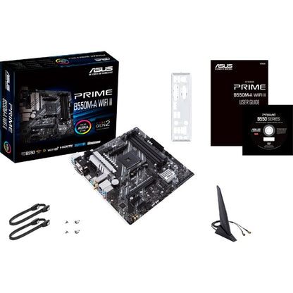 Alternate-Image6 Image for Asus Prime B550M-A WIFI II Desktop Motherboard - AMD B550 Chipset - Socket AM4 - Micro ATX