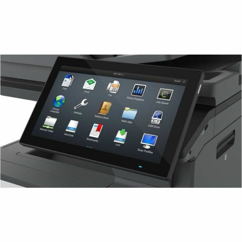 Alternate-Image2 Image for Lexmark CX735adse Laser Multifunction Printer - Color - TAA Compliant