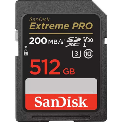 Main Image for SanDisk Extreme PRO 512 GB Class 3/UHS-I (U3) V30 SDXC