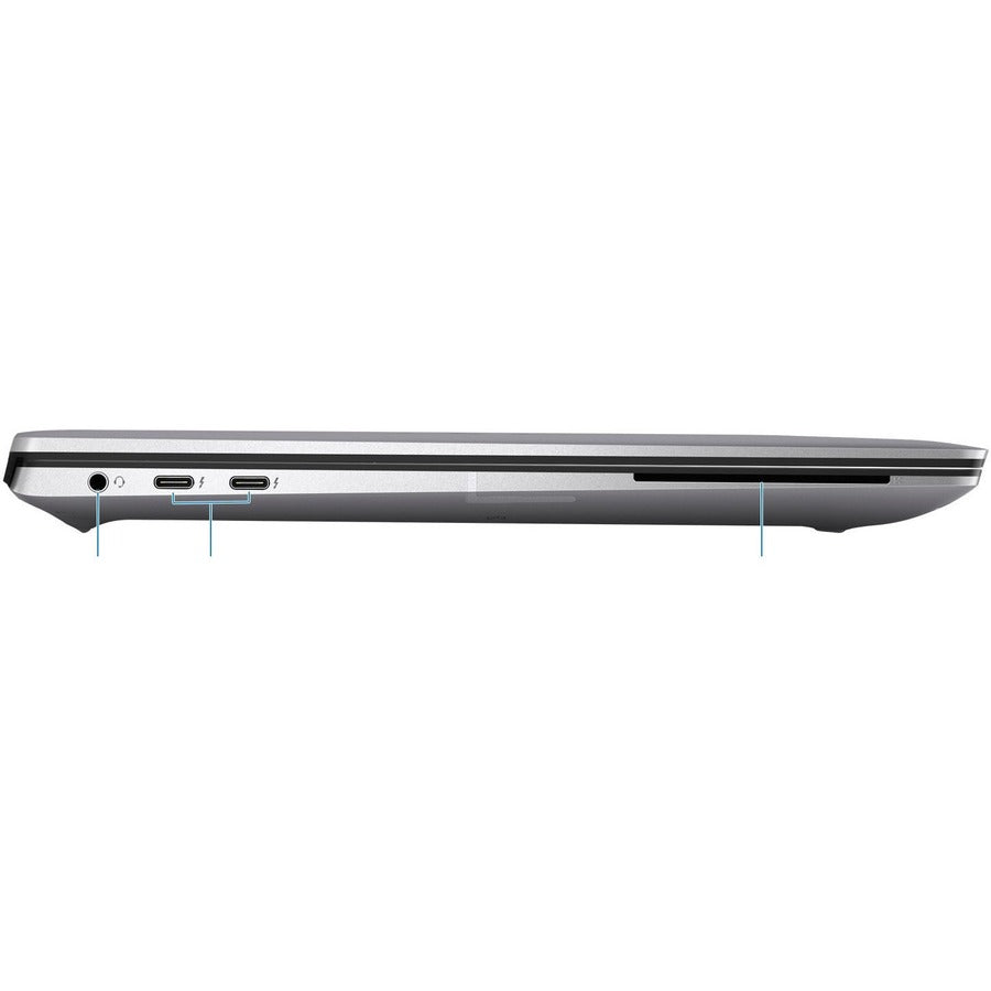 Alternate-Image10 Image for Dell Precision 5000 5470 14" Mobile Workstation - Full HD Plus - 60 Hz - Intel Core i5 12th Gen i5-12500H - vPro Technology - 8 GB - 256 GB SSD - English (US) Keyboard - Aluminum Titan Gray