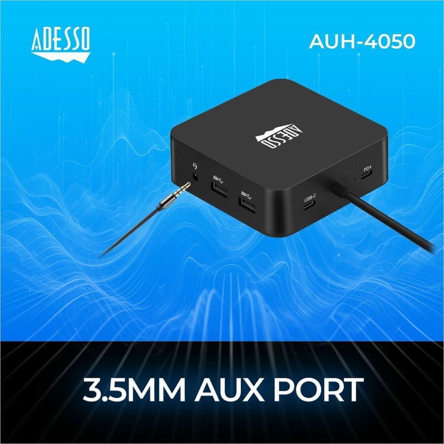 Alternate-Image7 Image for Adesso 11 in 1 USB-C Multiport Docking Station(TAA Compliant)
