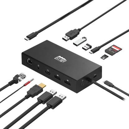 Alternate-Image9 Image for Adesso 12-in-1 USB-C Multi-Port Docking Station (TAA Compliant)