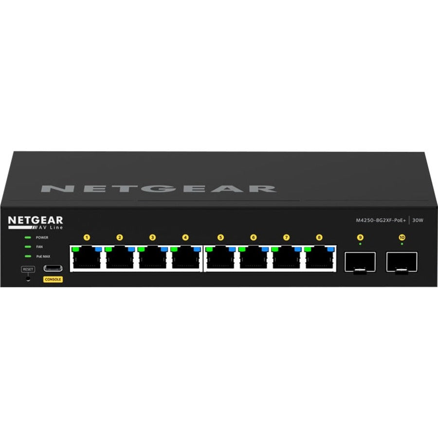 Alternate-Image10 Image for Netgear AV Line M4250 GSM4210PX Ethernet Switch