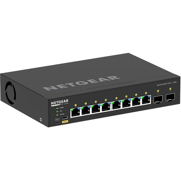 Alternate-Image3 Image for Netgear AV Line M4250 GSM4210PX Ethernet Switch