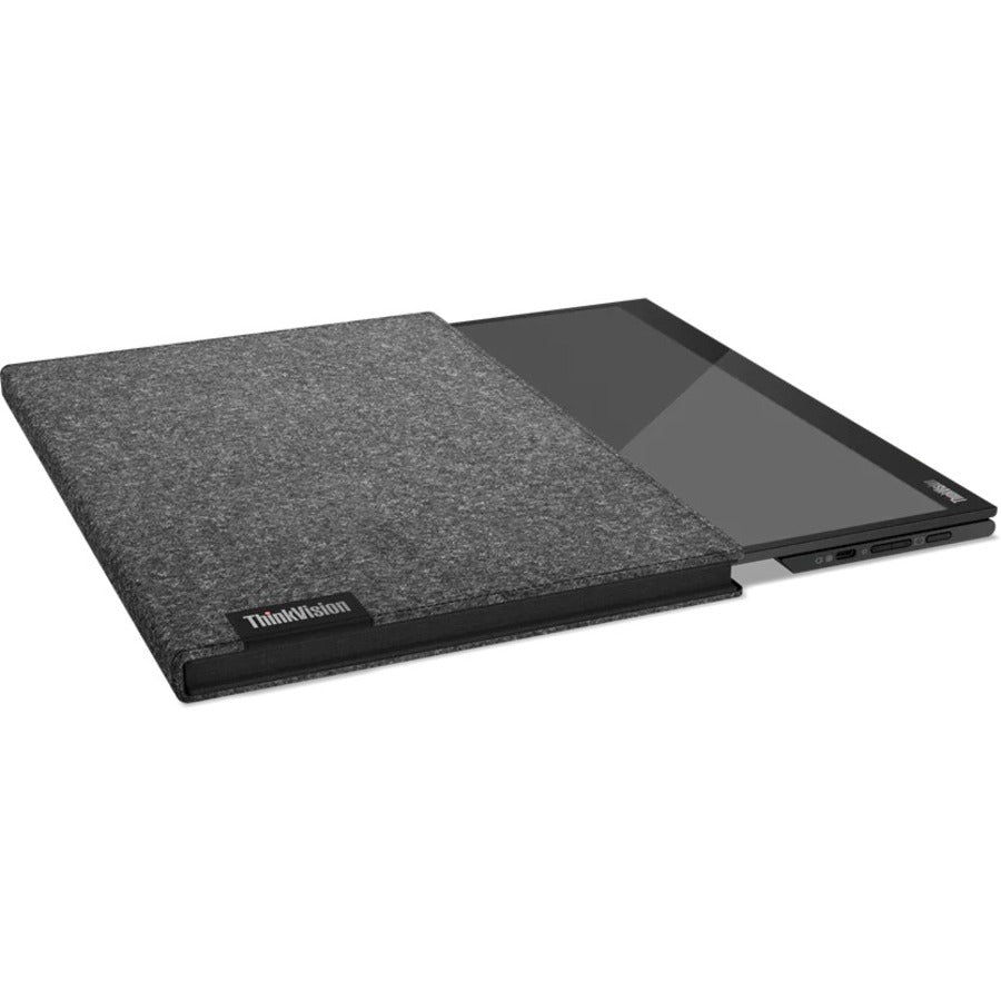 Alternate-Image6 Image for Lenovo ThinkVision M14d 14" Class LED Monitor - 16:10 - Raven Black