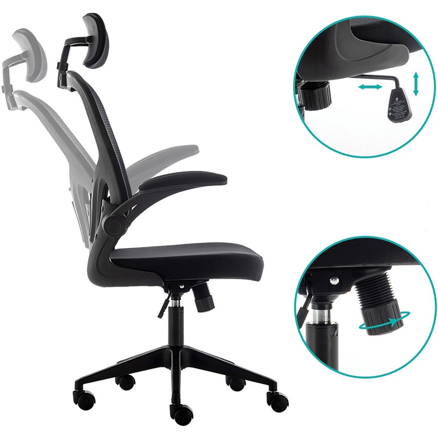Alternate-Image2 Image for Urban Factory Ergo: Simple Adjustable Office Chair