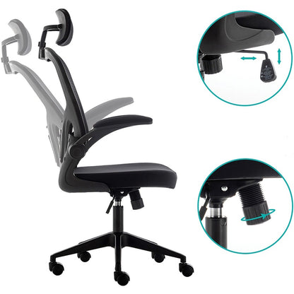 Alternate-Image2 Image for Urban Factory Ergo: Simple Adjustable Office Chair