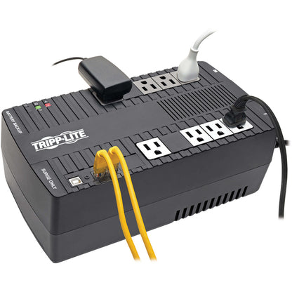 Alternate-Image1 Image for Eaton Tripp Lite Series 550VA 300W Line-Interactive UPS - 8 NEMA 5-15R Outlets, AVR, 120V, 50/60 Hz, USB, Desktop/Wall Mount
