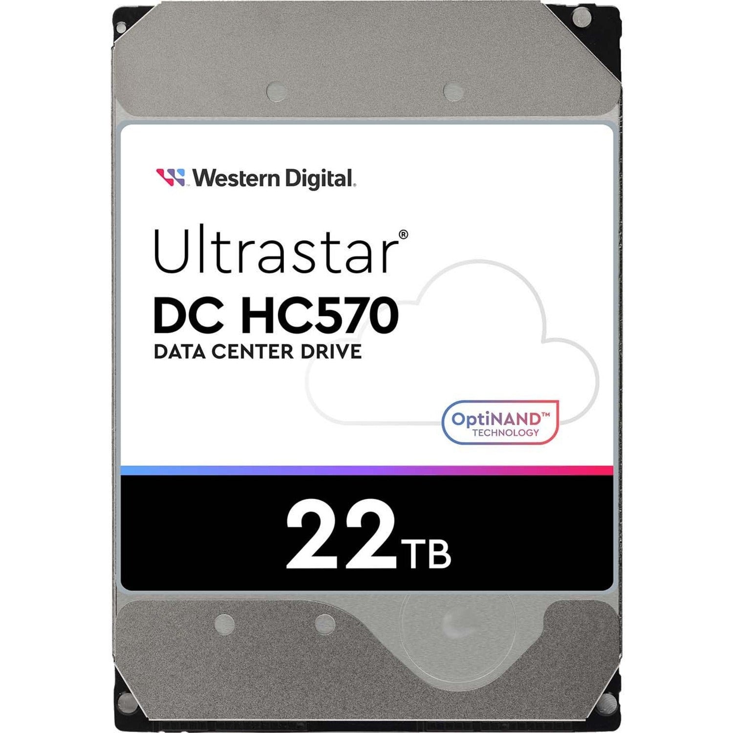 Main Image for HGST Ultrastar DC HC570 WUH722222AL5204 22 TB Hard Drive - 3.5" Internal - SAS (12Gb/s SAS)