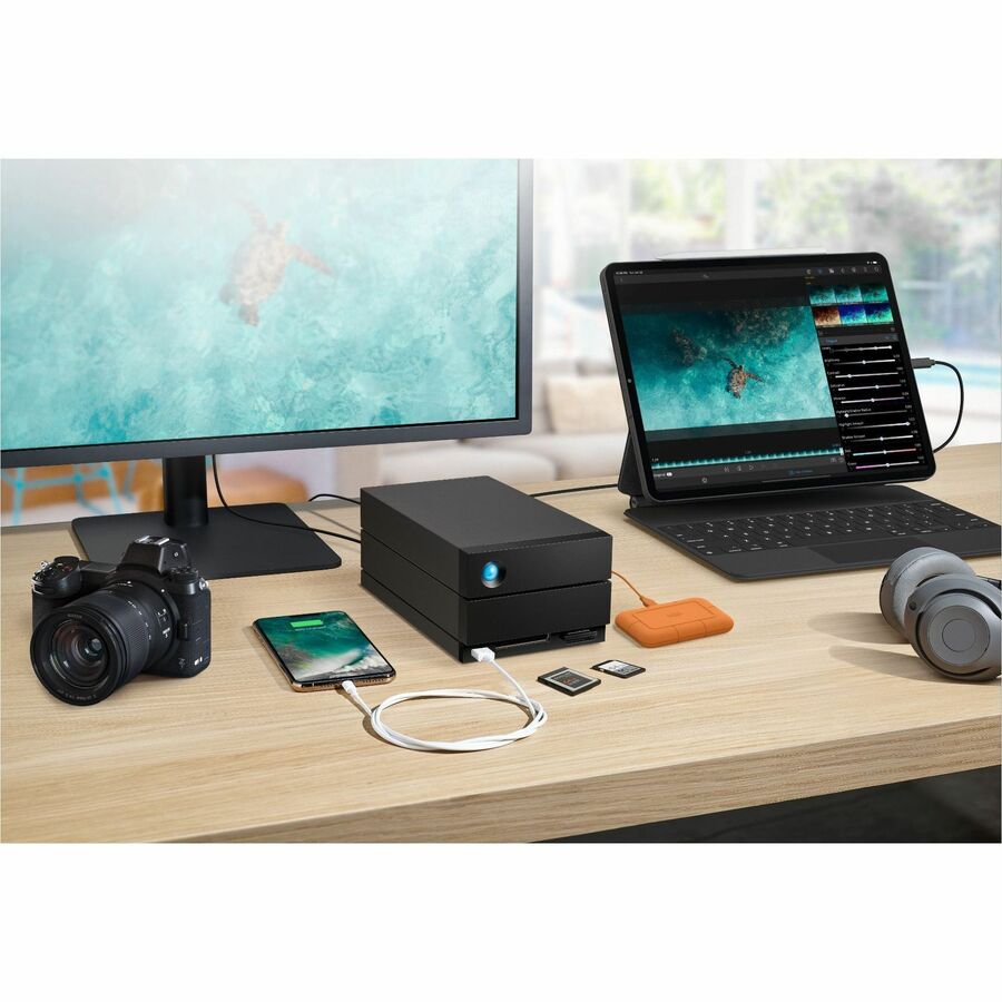 Life-Style Image for LaCie 2big Dock DAS Storage System