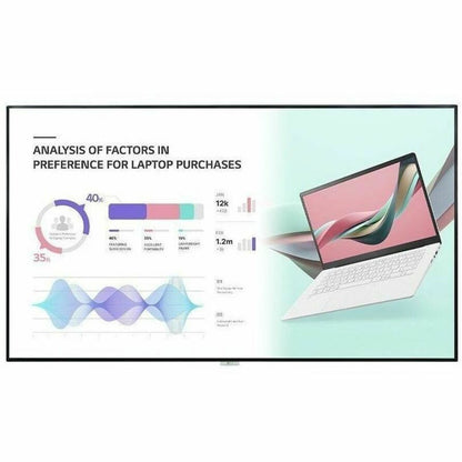 Front Image for LG 98" UH5J-H Series High Haze LCD UHD Signage with webOS™, IP5X Rating