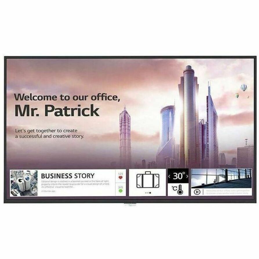 Front Image for LG 49" UH5J-H Series High Haze LCD UHD Signage with webOS™, IP5X Rating