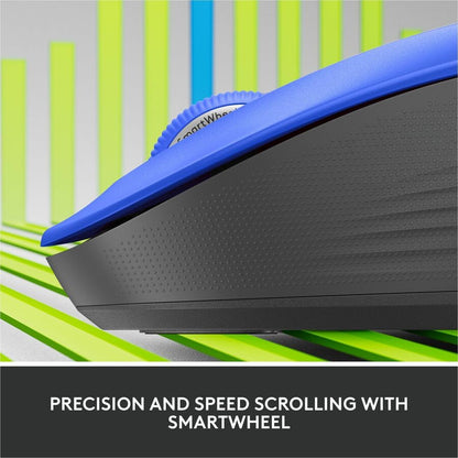 Alternate-Image1 Image for Logitech Signature M550 L Full Size Wireless Mouse - For Large Sized Hands, 2-Year Battery, Silent Clicks, Bluetooth, Blue