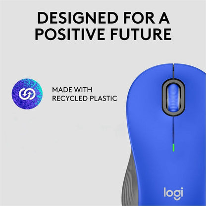 Alternate-Image4 Image for Logitech Signature M550 L Full Size Wireless Mouse - For Large Sized Hands, 2-Year Battery, Silent Clicks, Bluetooth, Blue