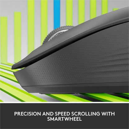 Alternate-Image1 Image for Logitech Signature M550 Wireless Mouse - For Small to Medium Sized Hands, 2-Year Battery, Silent Clicks, Graphite