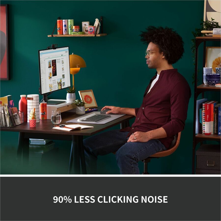 Alternate-Image3 Image for Logitech Signature M550 Wireless Mouse - For Small to Medium Sized Hands, 2-Year Battery, Silent Clicks, Graphite