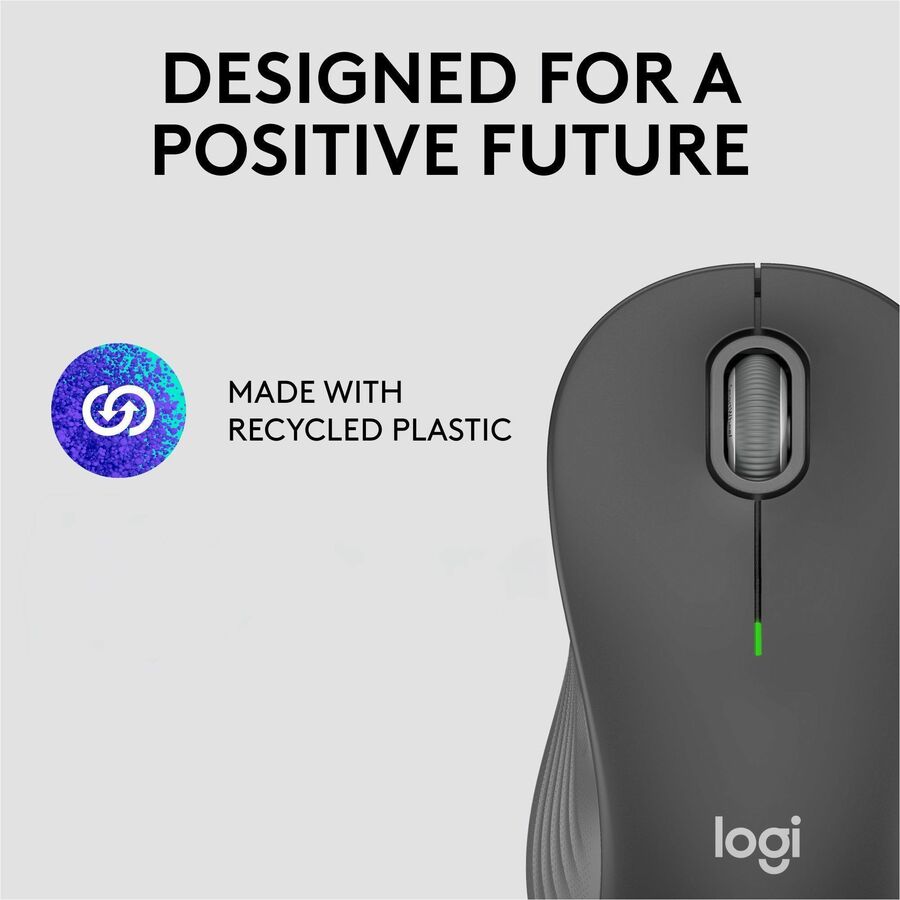 Alternate-Image4 Image for Logitech Signature M550 Wireless Mouse - For Small to Medium Sized Hands, 2-Year Battery, Silent Clicks, Graphite