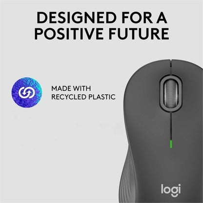 Alternate-Image4 Image for Logitech Signature M550 Wireless Mouse - For Small to Medium Sized Hands, 2-Year Battery, Silent Clicks, Graphite