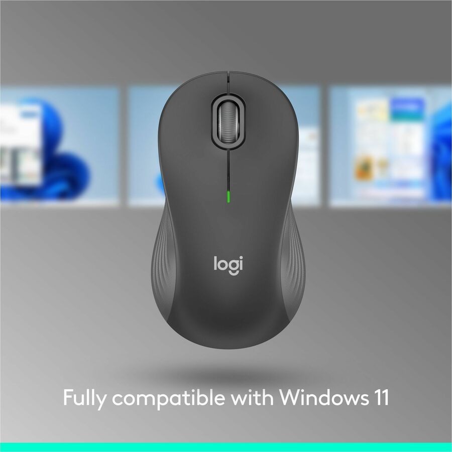 Alternate-Image7 Image for Logitech Signature M550 L Full Size Wireless Mouse - For Large Sized Hands, 2-Year Battery, Silent Clicks, Bluetooth, Graphite