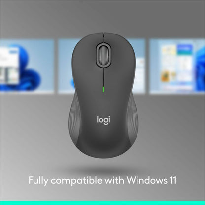 Alternate-Image7 Image for Logitech Signature M550 L Full Size Wireless Mouse - For Large Sized Hands, 2-Year Battery, Silent Clicks, Bluetooth, Graphite