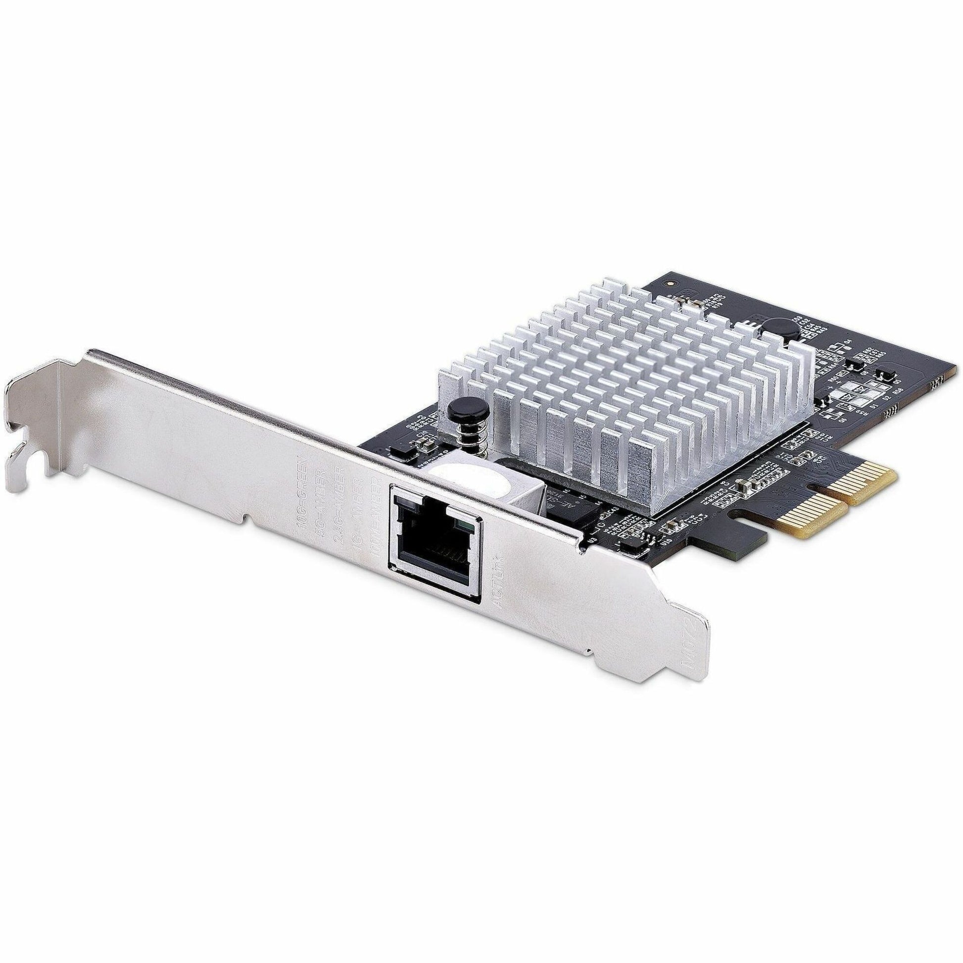 Main Image for StarTech.com 1-Port 10Gbps PCIe Network Adapter Card, Network Card for PC/Server, PCIe Ethernet Card w/Jumbo Frame, NIC/LAN Interface Card