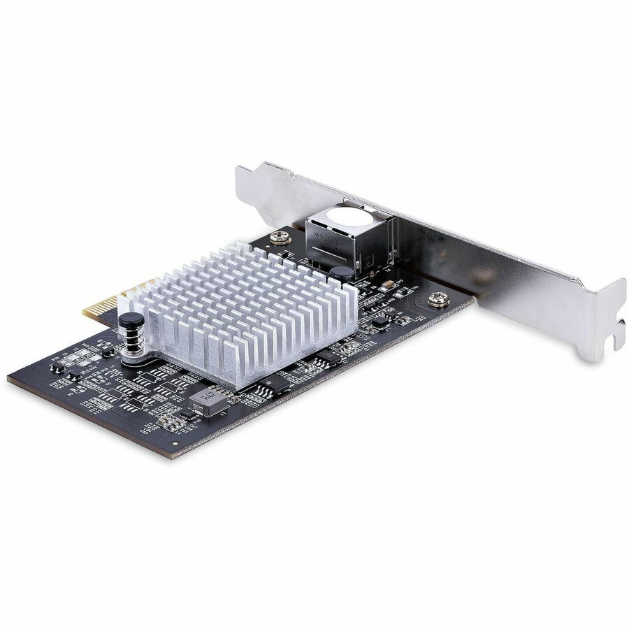 Alternate-Image1 Image for StarTech.com 1-Port 10Gbps PCIe Network Adapter Card, Network Card for PC/Server, PCIe Ethernet Card w/Jumbo Frame, NIC/LAN Interface Card