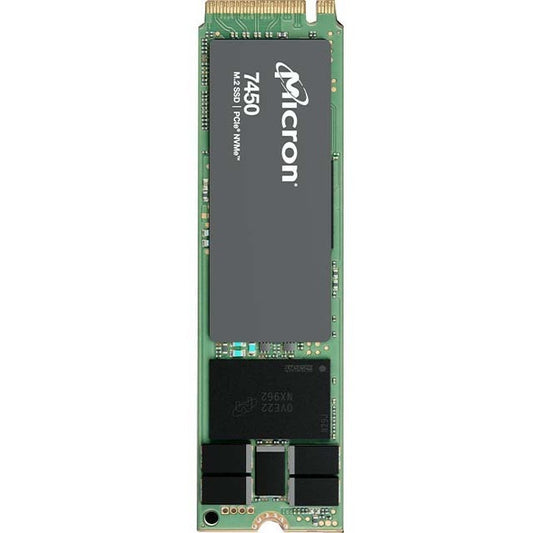 Main Image for Micron 7450 MAX 800 GB Solid State Drive - M.2 2280 Internal - PCI Express NVMe (PCI Express NVMe 4.0 x4) - Mixed Use - TAA Compliant