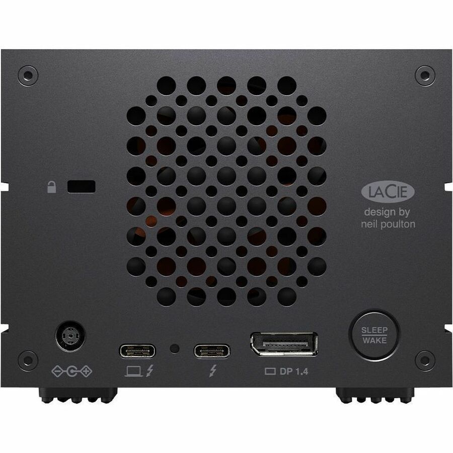 Rear Image for LaCie 2big Dock DAS Storage System