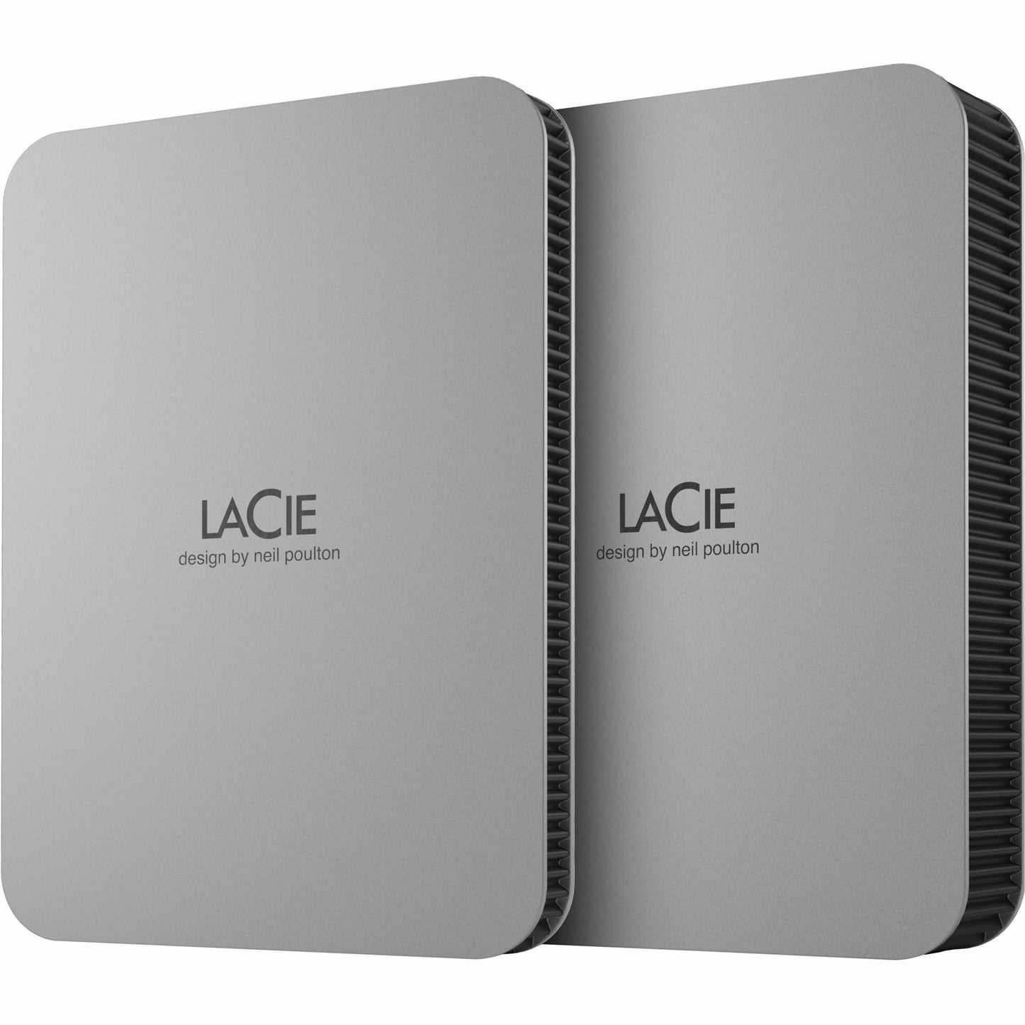 Main Image for LaCie STLP2000400 2 TB Portable Hard Drive - External - Moon Silver