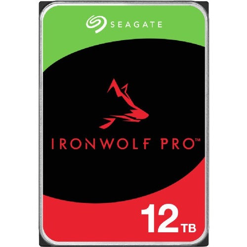 Main Image for Seagate IronWolf Pro ST12000NT001 12 TB Hard Drive - 3.5" Internal - SATA (SATA/600) - Conventional Magnetic Recording (CMR) Method