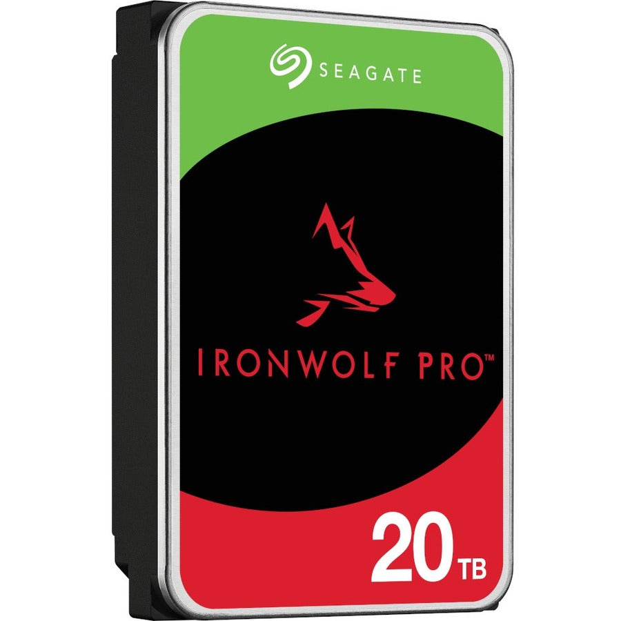 Alternate-Image1 Image for Seagate IronWolf Pro ST20000NT001 20 TB Hard Drive - 3.5" Internal - SATA (SATA/600) - Conventional Magnetic Recording (CMR) Method