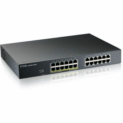 Main Image for ZYXEL GS1915-24EP 24-Port Gigabit Smart Nebula Cloud Managed PoE Switch | 12 PoE+ Ports at 130W