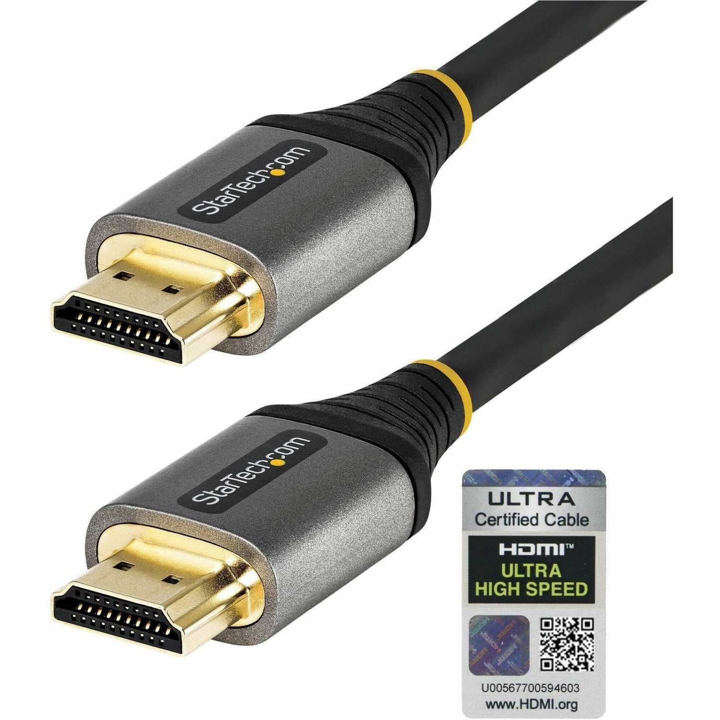Main Image for StarTech.com 12ft (4m) HDMI 2.1 Cable, Certified Ultra High Speed HDMI Cable 48Gbps, 8K 60Hz HDR10+, 8K HDMI Cord, TV/Monitor/Display