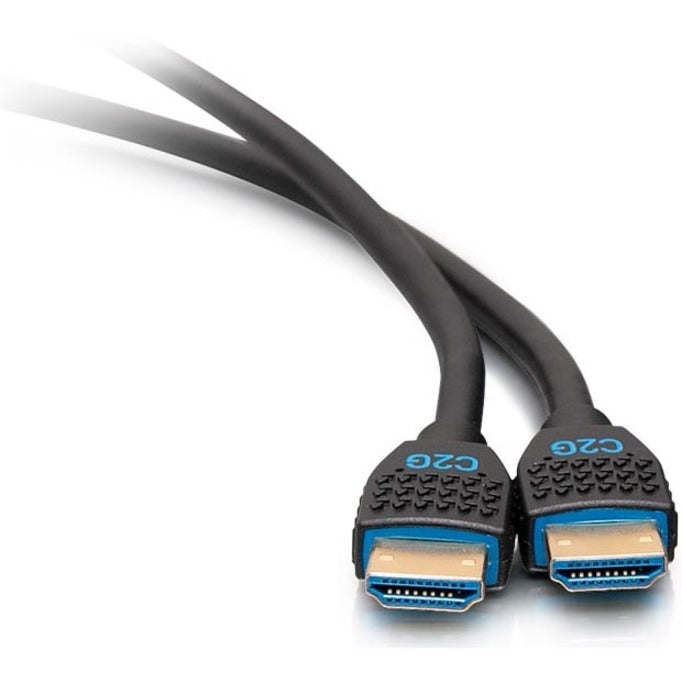 Alternate-Image6 Image for C2G 10ft Performance Series Ultra Flexible High Speed HDMI Cable w Ethernet - In-Wall CMG Rated - 4K 60Hz - M/M - Black