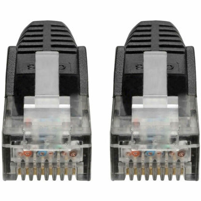 Alternate-Image2 Image for Eaton Tripp Lite Series Cat6 Gigabit Snagless Molded (UTP) Ethernet Cable (RJ45 M/M), PoE, Black, 7 ft. (2.13 m)