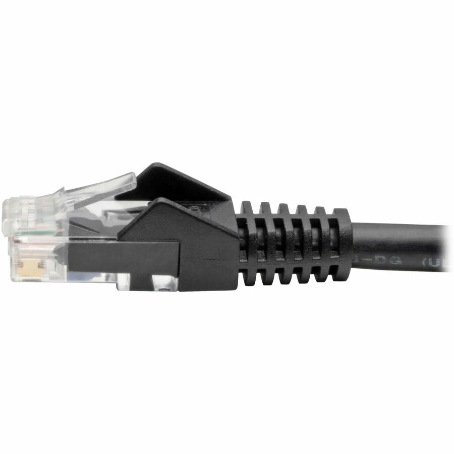 Alternate-Image5 Image for Eaton Tripp Lite Series Cat6 Gigabit Snagless Molded (UTP) Ethernet Cable (RJ45 M/M), PoE, Black, 7 ft. (2.13 m)