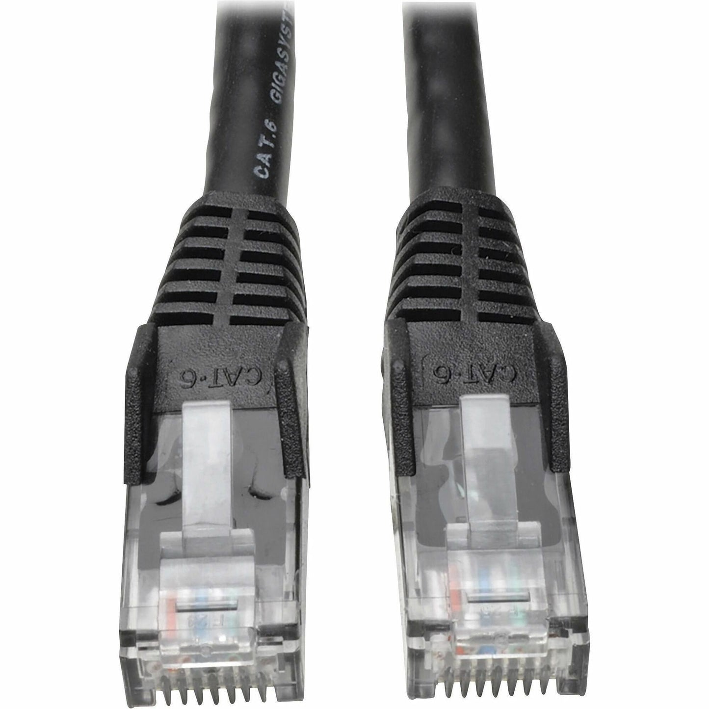Main Image for Eaton Tripp Lite Series Cat6 Gigabit Snagless Molded (UTP) Ethernet Cable (RJ45 M/M), PoE, Black, 7 ft. (2.13 m)